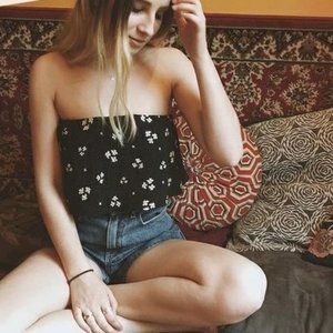 American Eagle Ruffle Bandeau